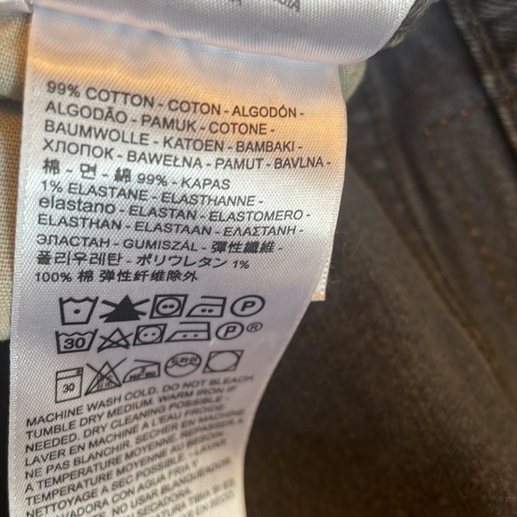 NEW Levi’s 501 Skinny crop gray - Picture 7 of 9